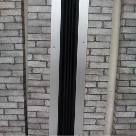 浙江变形缝厂家直销杭州变形缝 外墙橡胶嵌平型变形缝SER2型不锈钢变形缝