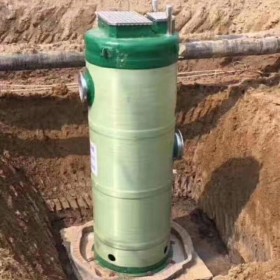 汇鑫融 安装地埋式污水泵站 生产玻璃钢化粪池 隔油池
