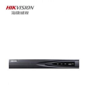 海康威视NVR监控主机16路POE监控硬盘录像机H265