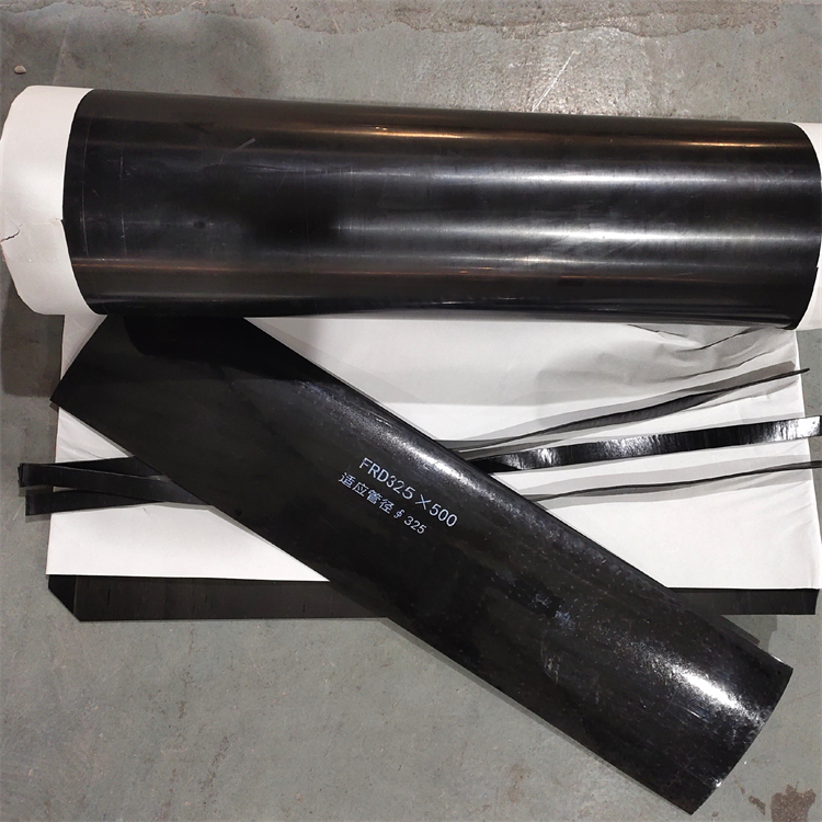 辐射交联聚乙烯热收缩（开口）带 3pe防腐补口带 管道焊接口