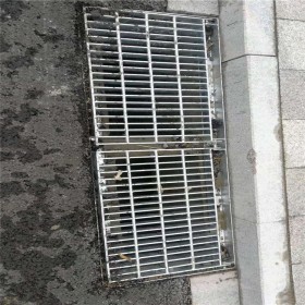 供应防滑不锈钢钢格板 可定制Q235钢格板平台洗车房排水沟钢格栅