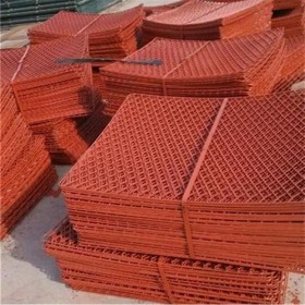 钢板冲孔网 菱形建筑网 不锈钢板网 金属筛网 钢笆片 脚手架网