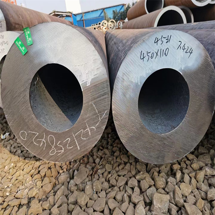 450*110厚壁钢管现货出售 可切割 工厂定制切割圆环圆管