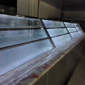 超市菜品展示柜厂 饭店菜品展示柜厂 饭店菜品展示柜定制 自助餐生鲜柜