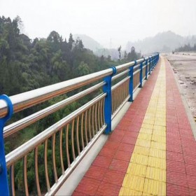 四川不锈钢护栏厂家出售桥梁防撞护栏杆 不锈钢桥梁护栏