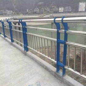 西藏桥梁防撞栏杆批发厂家直销不锈钢桥梁防撞护栏杆