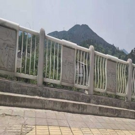 成都市政交通护栏工厂 工艺文化护栏材料