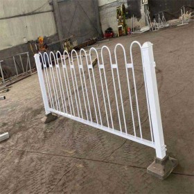重庆锌钢护栏厂 道路市政京式隔离护栏 机非隔离防撞护栏
