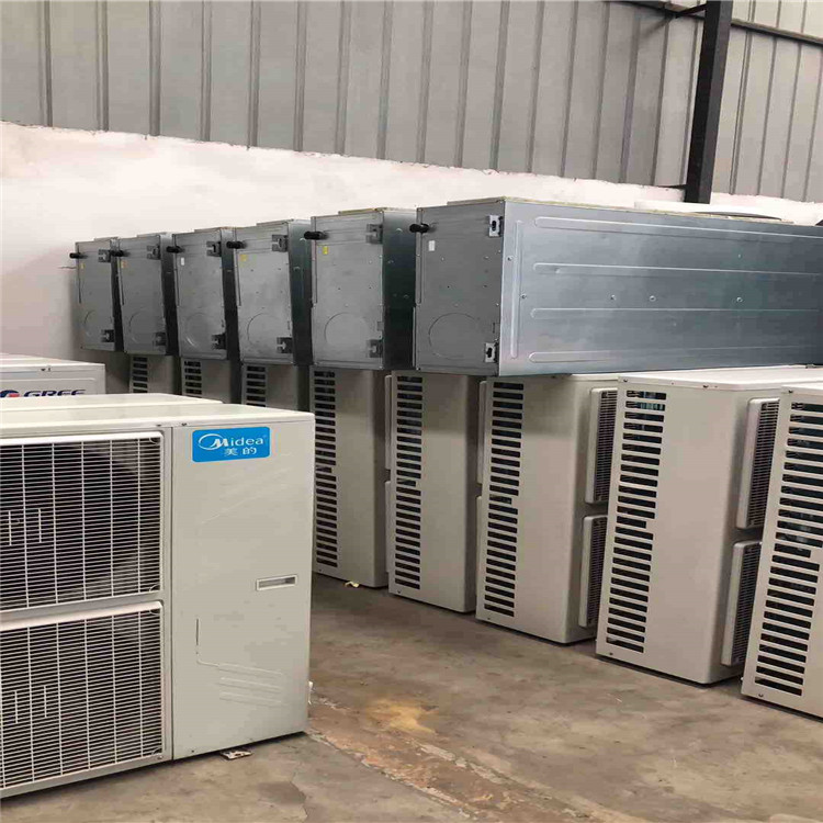 二手中央空调收购 商用家用废旧空调冷水机 环保制冷