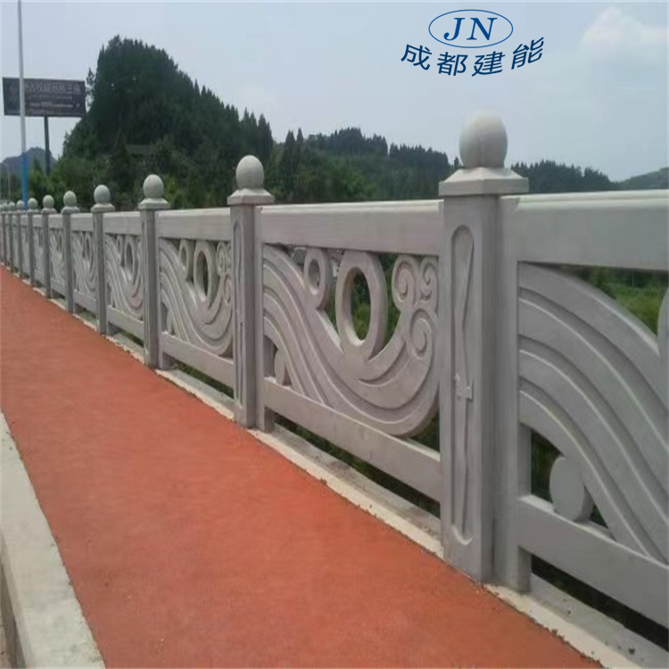 铸造石栏杆 园林景观供应景区 河道 别墅庭院护栏