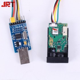USB输出|40m激光测距位移传感器serial port激光定位传感器M88B轻型激光测距模块建筑测量的仪器激光测距红外