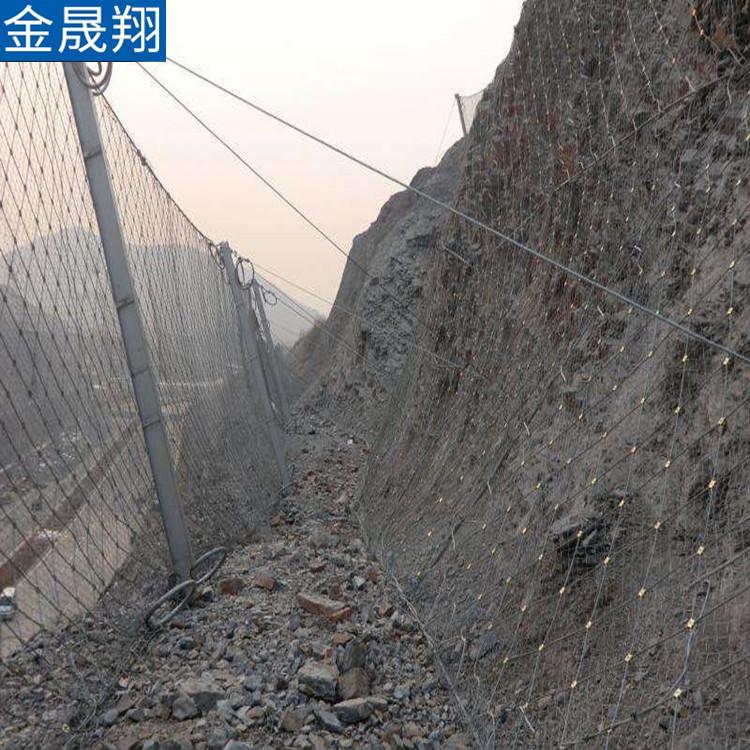 四川边坡防护网  主动被动SNS柔性防护网  山体护坡网  厂家直销