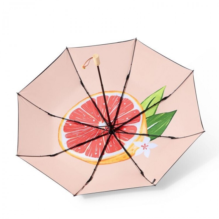 蕉下果趣系列三折伞 蕉下防晒伞代理批发销售 蕉下雨伞树莓 西梅 西柚