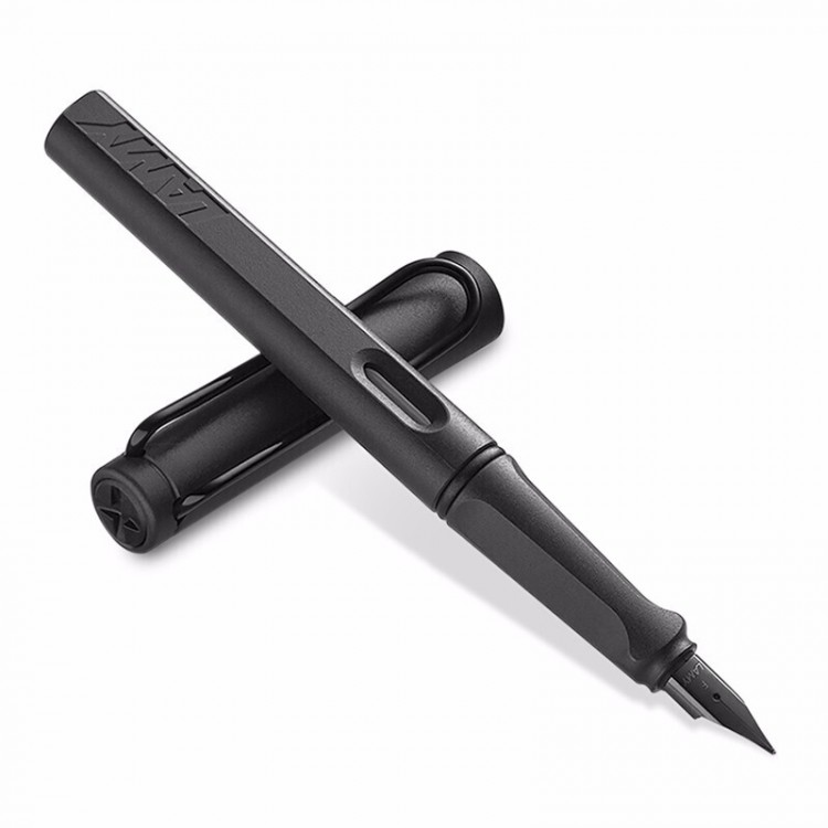 凌美钢笔墨水笔 凌美Safari狩猎者磨砂黑钢笔