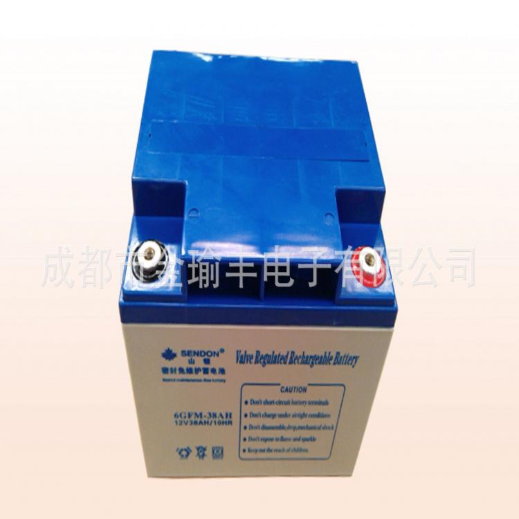 山顿6GFM-1238-12V38AH=阀控式铅酸蓄电池UPS蓄电池