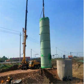 成都一体化污水处理设备 污水泵站厂家 污水提升一体化泵站350吨