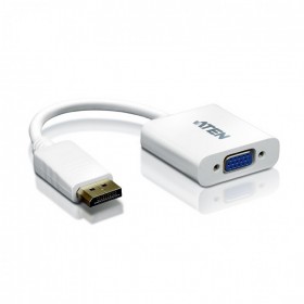 ATEN 宏正 四川KVM 总代理 VC925 DisplayPort 转 VGA 转接器 DP转接头 VC925-AT