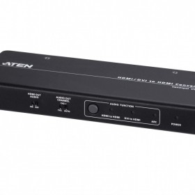 ATEN 宏正 VC881,4K HDMI / DVI转HDMI信号转换器具备音频独立输出功能