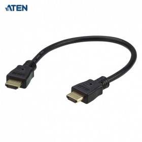 成都 ATEN 宏正 2L-7DA3H-AZ,0.3 m高速 HDMI线缆带以太网功能  分辨率达4K