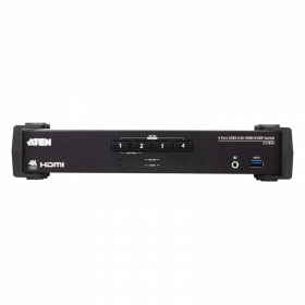 ATEN 宏正 KVM分销服务商 CS1824 4端口USB 3.0 4K HDMI KVM 多电脑切换器