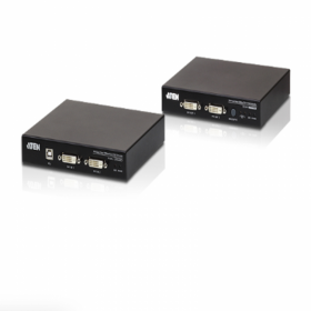 ATEN 宏正 CE624 USB DVI双显示HDBaseT™ 2.0 KVM信号延长器