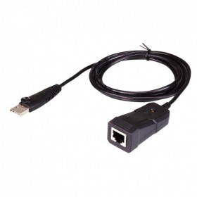 ATEN 宏正 四川 KVM 总代理 UC232B USB 转 RJ-45 (RS-232) Console 转换器 UC232B-AT