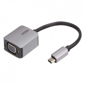 ATEN 宏正 四川 KVM 总代理 UC3002A  USB-C转VGA转换器 UC3002A-AT