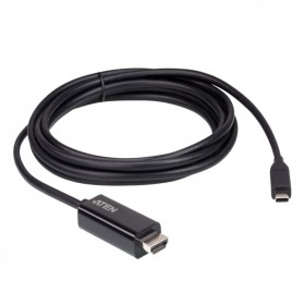 ATEN 宏正 四川总代理 UC3238 USB-C 转 4K HDMI 转接线 (2.7m)