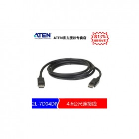 ATEN 宏正 2L-7D04DP 4.6公尺DisplayPort rev.1.2连接线