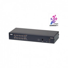 ATEN 宏正 四川成都 总代理 KVM 切换器   KH1516A  单一控制端可管理多达16台直接连接的服务器