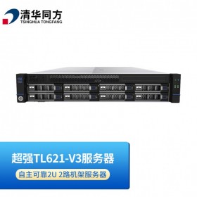 清华同方 四川代理  TL621-V3机架式服务器（双路2颗 龙芯3B4000 四核1.8GHz）32G/240G+2T HDD/550W*2/2U