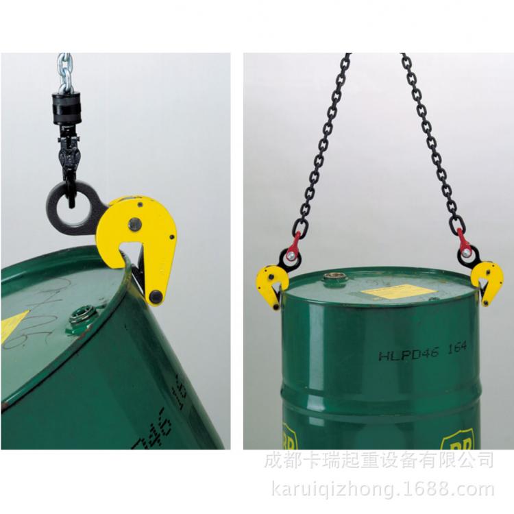 德国原装进口耶鲁-YDC500系列桶夹起重吊钳0.5吨鹰嘴吊具