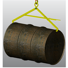 德国耶鲁-YDT系列油桶夹起重吊钳/水平操作钢质桶钩夹具