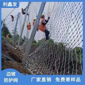 厂家现货供应-公路边坡被动防护网-环形边坡防护网-山体边坡防护网