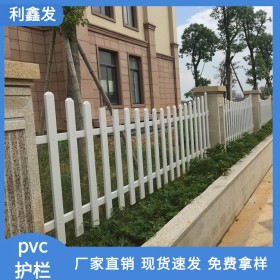 利鑫发-PVC护栏-塑钢绿化带围栏-公园花池栅栏-草坪围栏