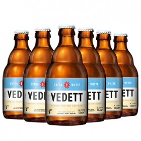 白熊（Vedett Extra White）比利时 原瓶进口 精酿啤酒 白熊啤酒 750ml*12瓶