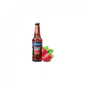 荷兰Bavaria宝华利 原装进口0度无醇啤酒 无酒精啤酒 草莓无醇啤酒330ml*24瓶