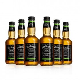 杰克丹尼（Jack Daniel`s）杰克丹尼威士忌预调酒 洋酒 苹果味330ml*24瓶