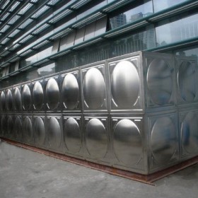 四川不锈钢设备厂家 304不锈钢材质 50立方不锈钢水箱定制