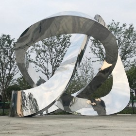 四川不锈钢雕塑 不锈钢雕塑厂家  景观大型雕塑