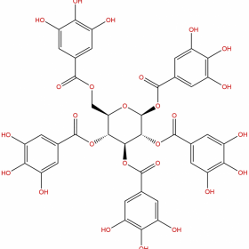 【麦德生】【分析标准品】1,2,3,4,6-O-五没食子酰葡萄糖  14937-32-7 20mg/支 HPLC＞99% 克级现货供应 顺丰包邮 支持货到付款 厂家直销