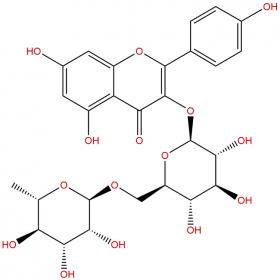 【麦德生】【分析标准品】山奈酚-3-O-芸香糖苷；烟花苷 17650-84-9 20mg/支 HPLC＞99% 现货供应 顺丰包邮 支持货到付款 厂家直销