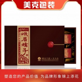 美克牡丹花茶 茶叶纸盒包装 礼盒定制设计 VI设计