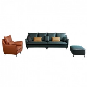 美奢漫免洗科技布客厅沙发现代简约意式轻奢组合沙发大小户型家具