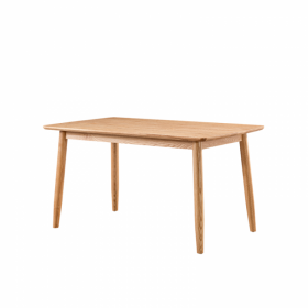 北欧餐桌家用小户型全实木家具白蜡木桌子简约原木餐桌椅组合