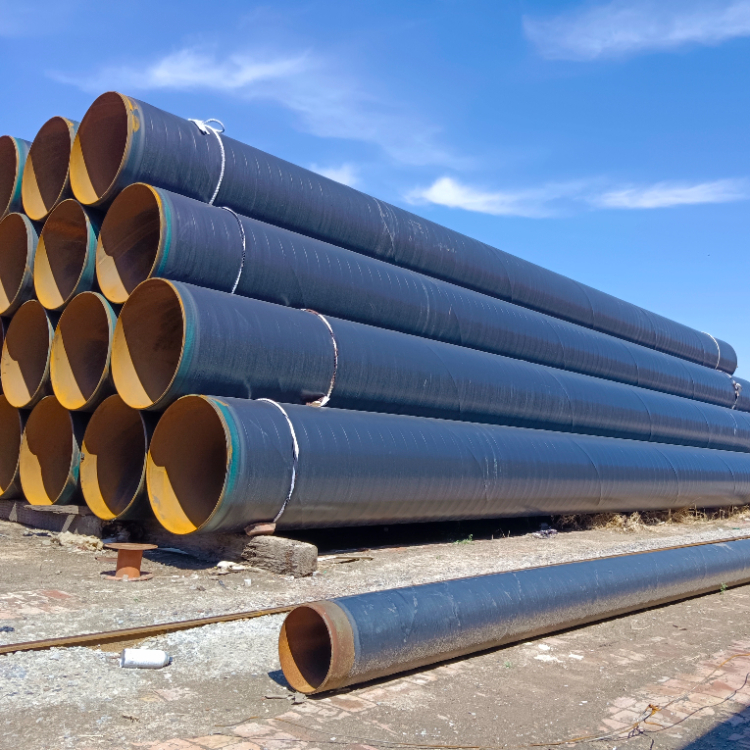 3PE防腐钢管 加强级3pe螺旋钢管 天然气输送焊接钢管