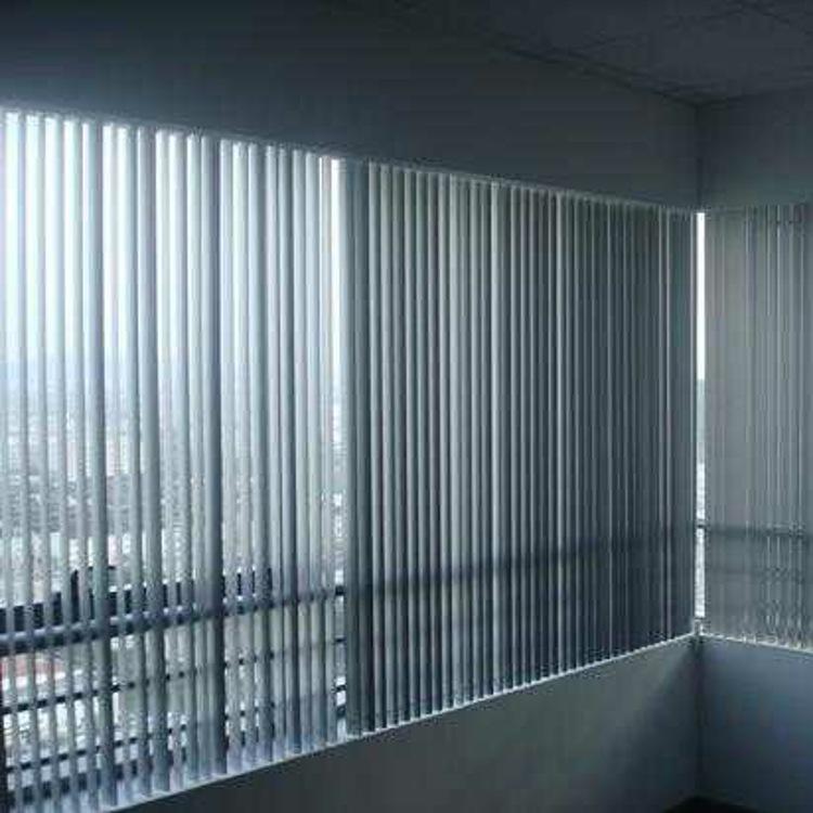 办公室电动垂直窗帘 办公窗帘 客厅卧室手动垂直窗帘厂家定做安装