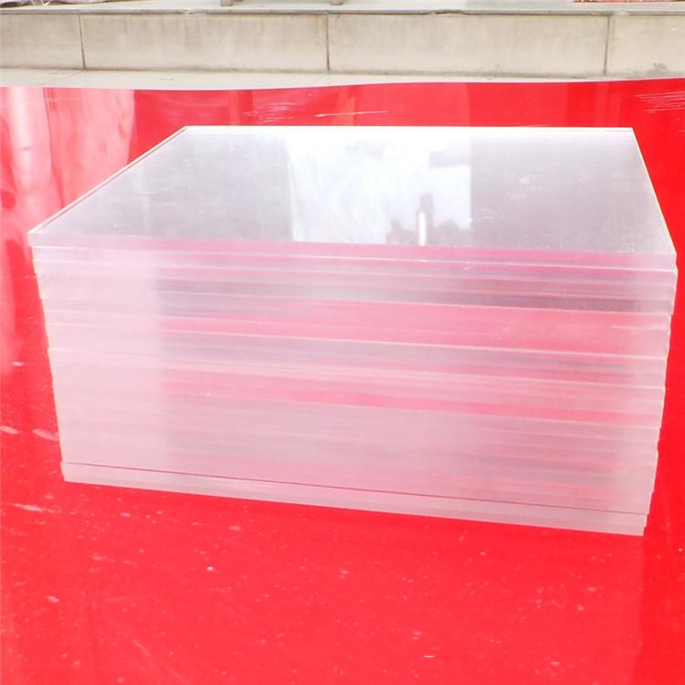 厂家批发直销供应18mm厚高透明亚压克力有机玻璃水晶吸塑板