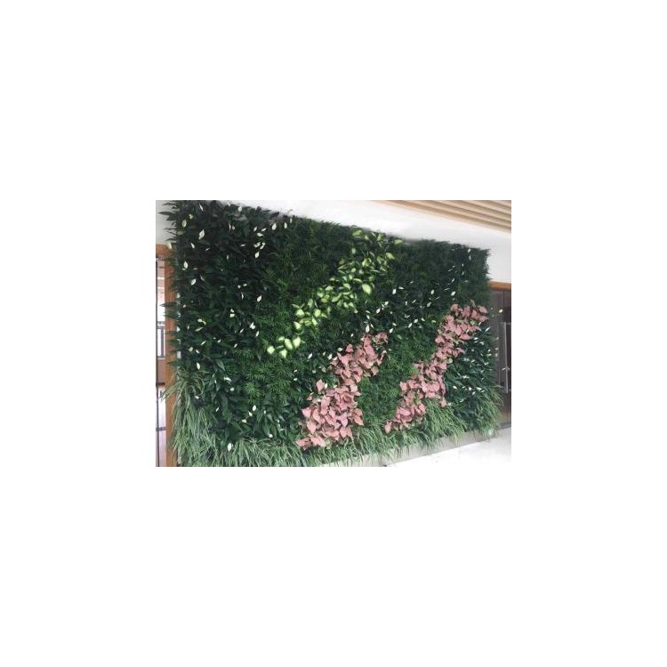 绿植墙仿真植物阳台人工墙面绿化背景墙造景装饰人造草坪仿生假花