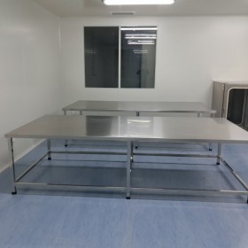 不锈钢实验室食堂厨房洁净厂房工作台操作台
